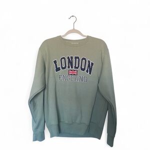 Green London England /Womens Sweater
